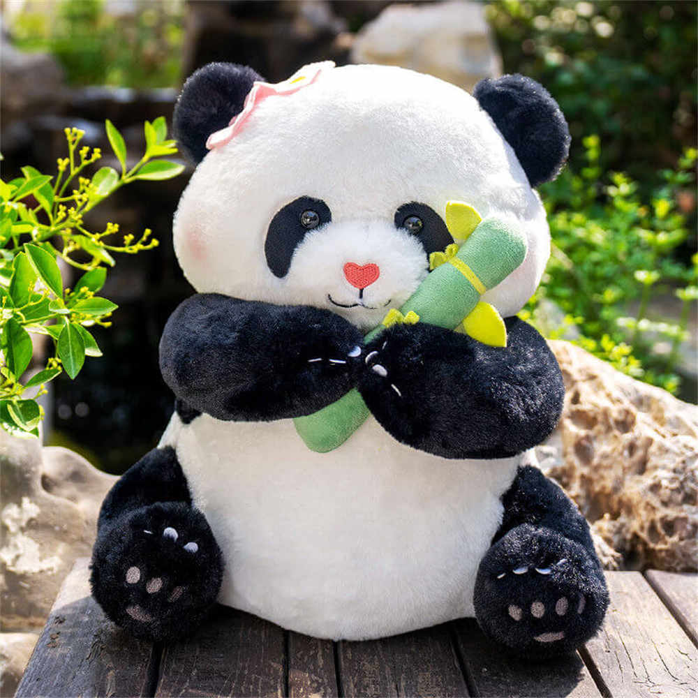 Bambus Panda Plüschtier
