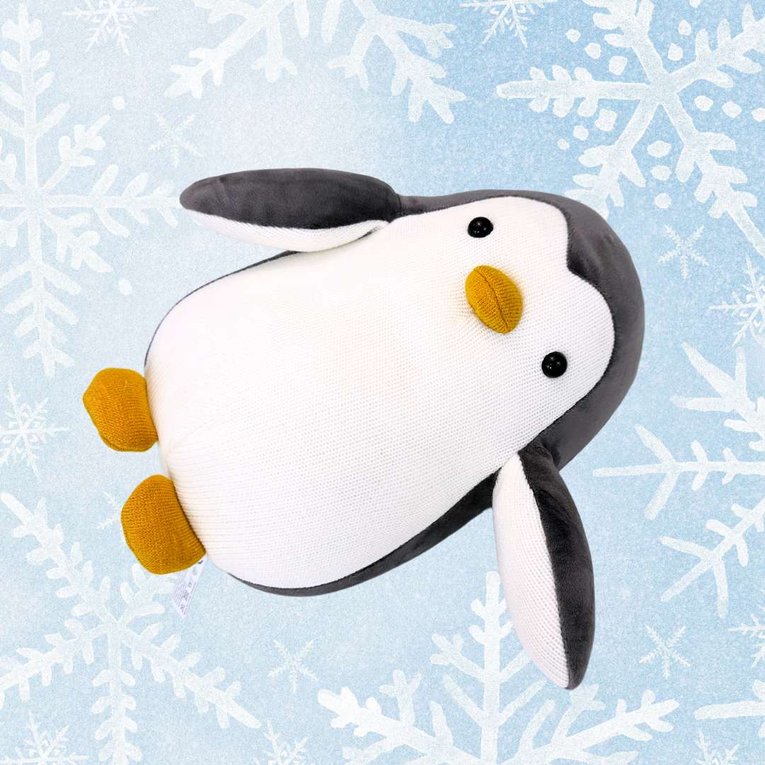 Niedlicher Strickpinguin Plüschspielzeug