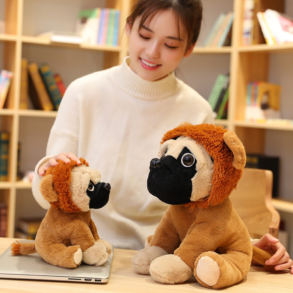 Jetzt Lustige Mops Kuscheltiere (20/35cm) bei Kuscheltiere.store kaufen