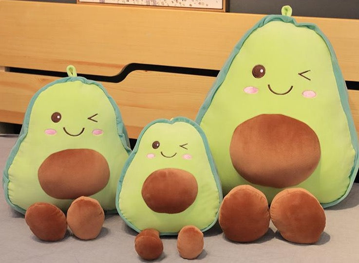 Jetzt Niedliche Avocado Plüsch Figur bei Kuscheltiere.store kaufen