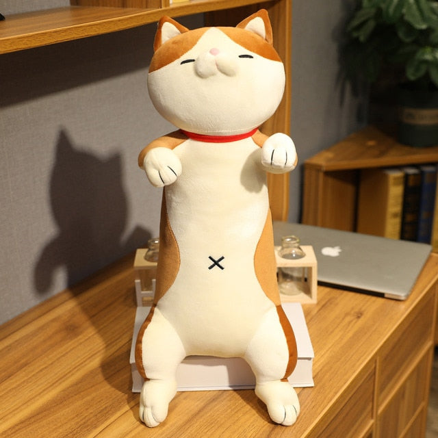 Jetzt 60-120cm Niedliche Shiba Inu Hunde und Katzen Stofftiere bei Kuscheltiere.store kaufen