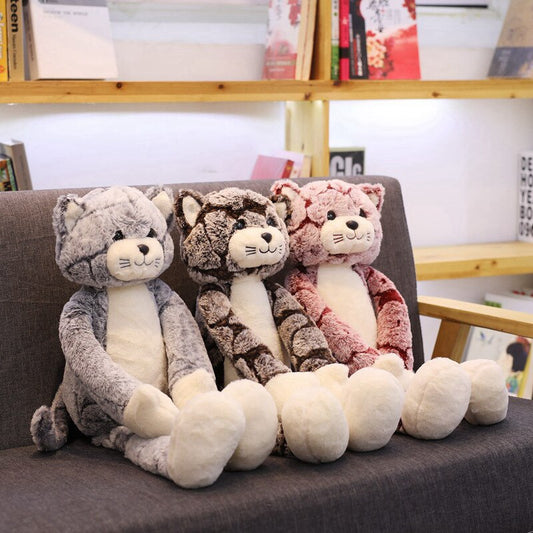 Jetzt Kawaii Plüsch Katzen Stofftiere (50cm - 90cm) bei Kuscheltiere.store kaufen