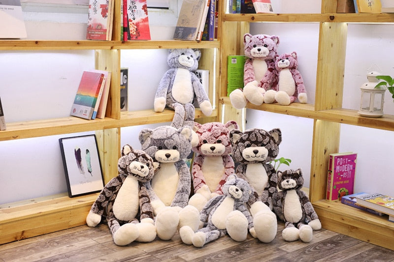 Jetzt Kawaii Plüsch Katzen Stofftiere (50cm - 90cm) bei Kuscheltiere.store kaufen