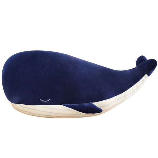 Jetzt Blau Weißer Plüsch Wal Kuscheltier bei Kuscheltiere.store kaufen