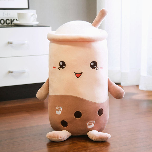 Jetzt Matcha Bubble Tee Plüschfiguren als Tassen (ca. 25cm bis 50cm) bei Kuscheltiere.store kaufen