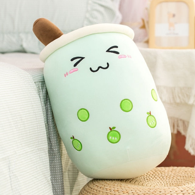 Jetzt Lachendes Bubble Tee Kuschel Kissen bei Kuscheltiere.store kaufen