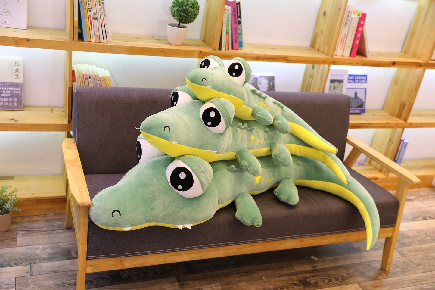 Jetzt Lustiges Comic Krokodil XXL Kuscheltier bei Kuscheltiere.store kaufen