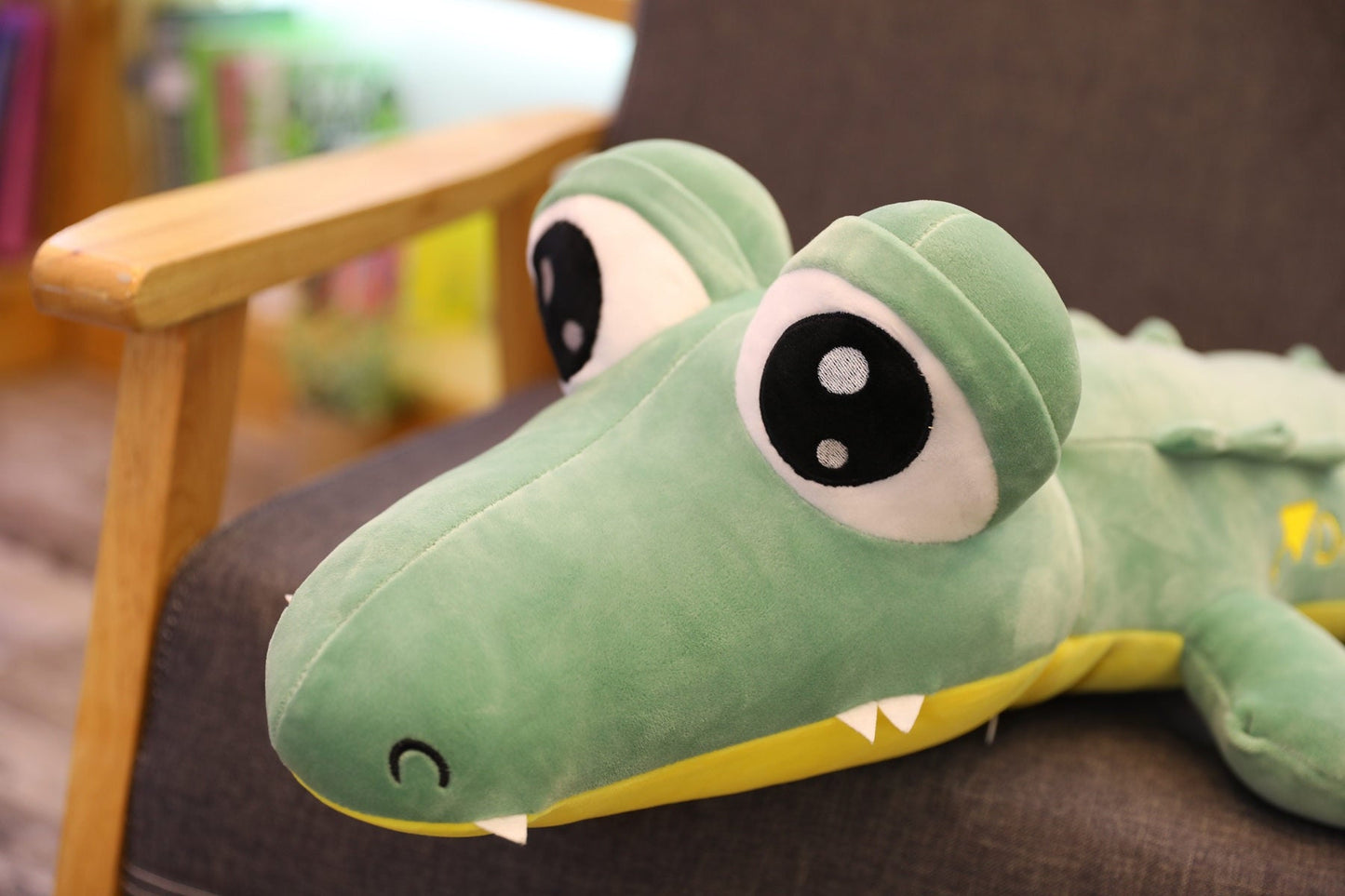 Jetzt Lustiges Comic Krokodil XXL Kuscheltier bei Kuscheltiere.store kaufen