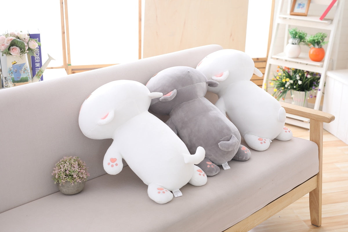 Jetzt Liegende Kawaii Plüsch Katze Stofftier bei Kuscheltiere.store kaufen