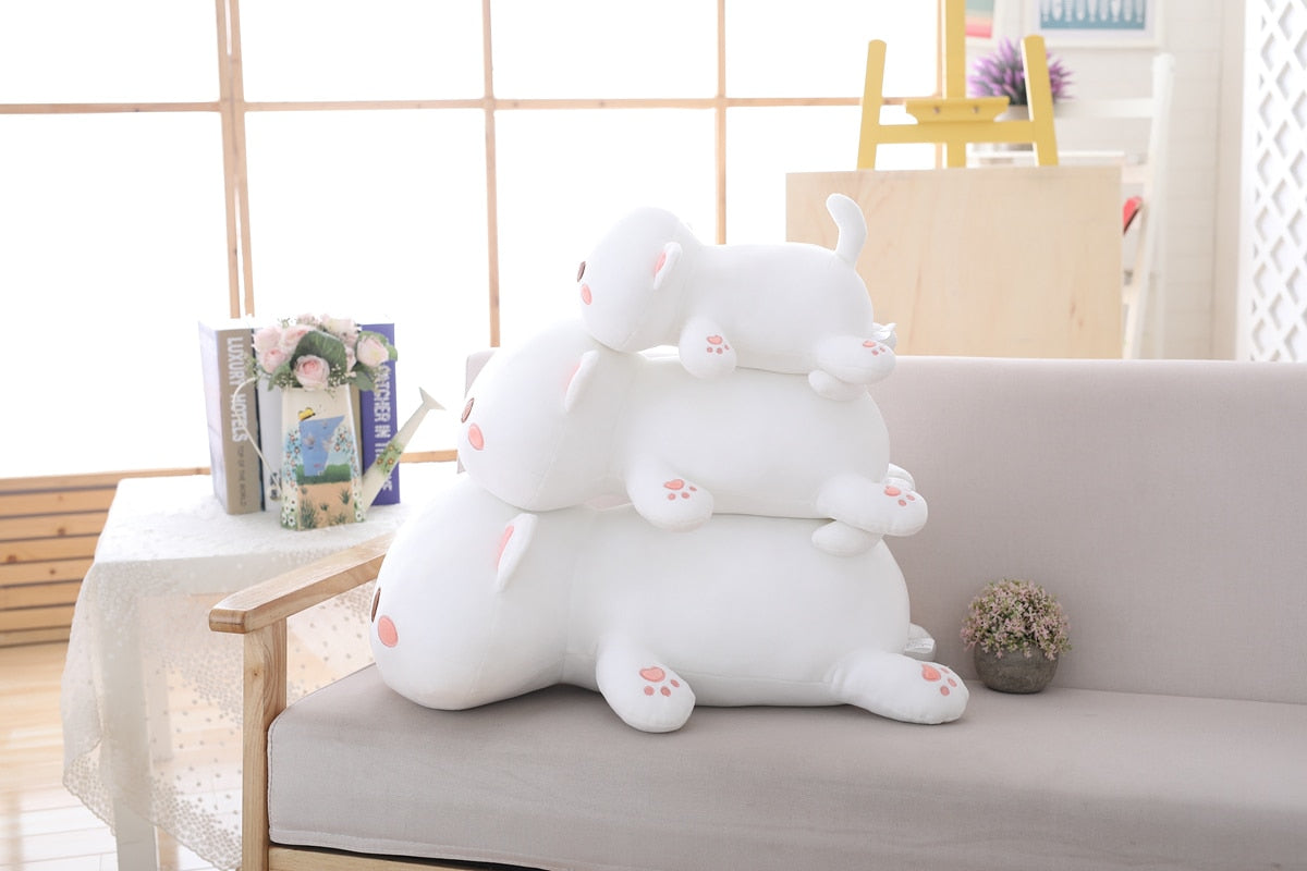 Jetzt Liegende Kawaii Plüsch Katze Stofftier bei Kuscheltiere.store kaufen