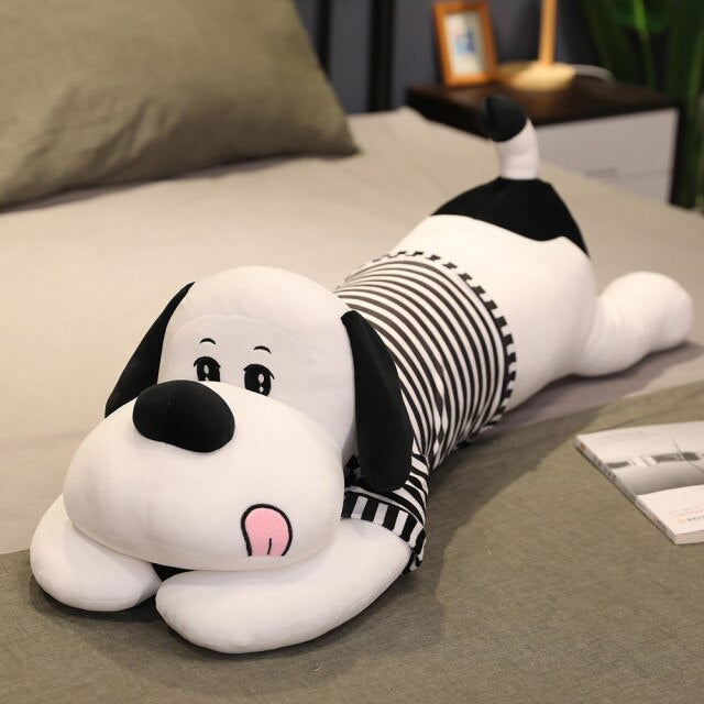 Jetzt Liegender Cartoon Hund Plüschtier XXL 1 Meter bei Kuscheltiere.store kaufen