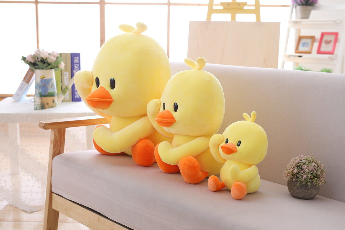 Jetzt Liebliches Entchen aus flauschigen Plüsch Stofftier bei Kuscheltiere.store kaufen