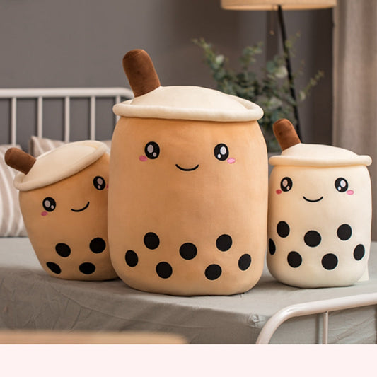 Jetzt Lachendes Bubble Tee Kuschel Kissen bei Kuscheltiere.store kaufen