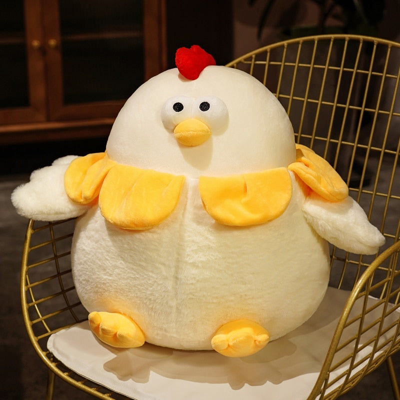 Jetzt Lustiges Plüsch Hühnchen im Cartoon Look (28/33/43cm) bei Kuscheltiere.store kaufen