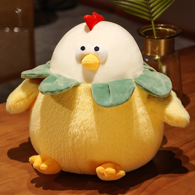 Jetzt Lustiges Plüsch Hühnchen im Cartoon Look (28/33/43cm) bei Kuscheltiere.store kaufen