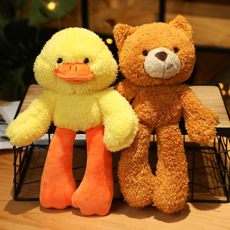 Jetzt Kawaii Plüschige Enten, Ferkel, Kätzchen, Hund, Häschen oder Äffchen Plüschtiere (ca. 30cm) bei Kuscheltiere.store kaufen