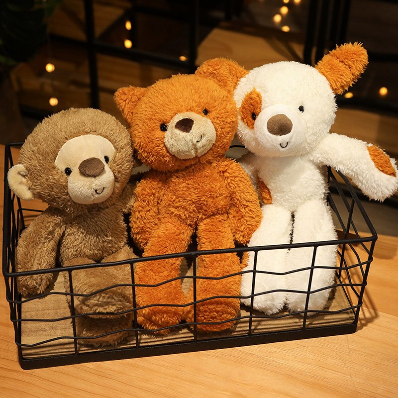 Jetzt Kawaii Plüschige Enten, Ferkel, Kätzchen, Hund, Häschen oder Äffchen Plüschtiere (ca. 30cm) bei Kuscheltiere.store kaufen