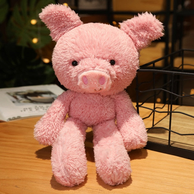 Jetzt Kawaii Plüschige Enten, Ferkel, Kätzchen, Hund, Häschen oder Äffchen Plüschtiere (ca. 30cm) bei Kuscheltiere.store kaufen