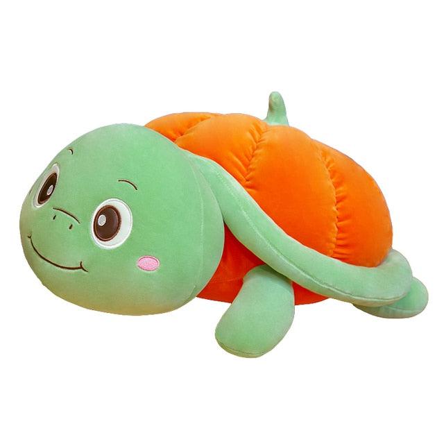 Kawaii Jumbo Pumpkin Turtle Plushie Stuffed Animals - Plushie Depot