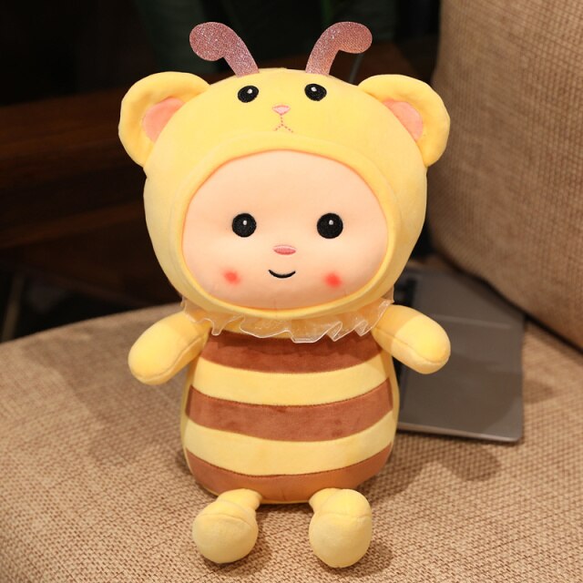 Jetzt Lustige Honigbiene als Kuscheltier (28/40/60cm) bei Kuscheltiere.store kaufen