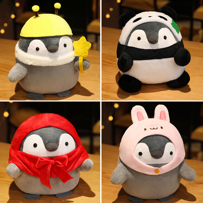 Jetzt Lieblicher Pinguin Stofftier mit Mütze (20/30/50CM) bei Kuscheltiere.store kaufen