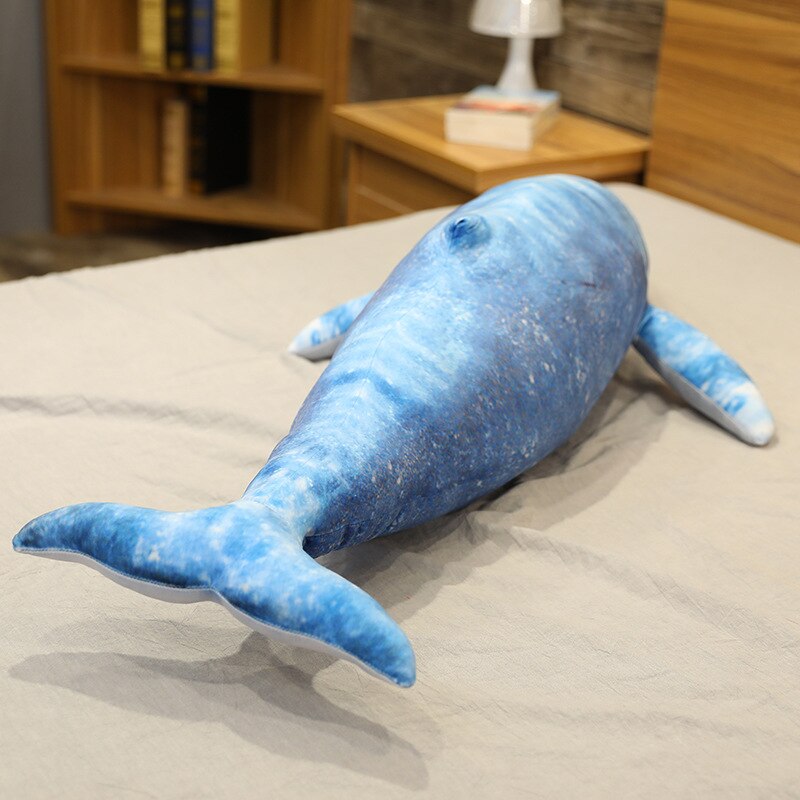 Jetzt Blauer Wal Stofftier (55/70cm) bei Kuscheltiere.store kaufen