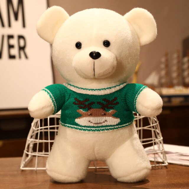 Jetzt Flauschige Plüsch Teddys in 5 verschiedenen Motiven (25/35cm) bei Kuscheltiere.store kaufen