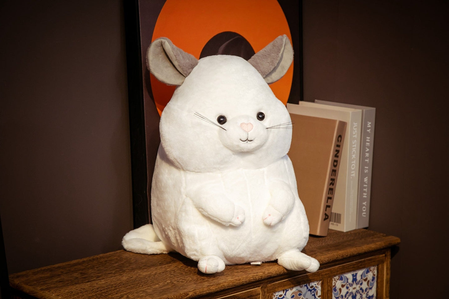 Jetzt Chinchilla Plüschiges Stofftier 35cm / 45cm bei Kuscheltiere.store kaufen