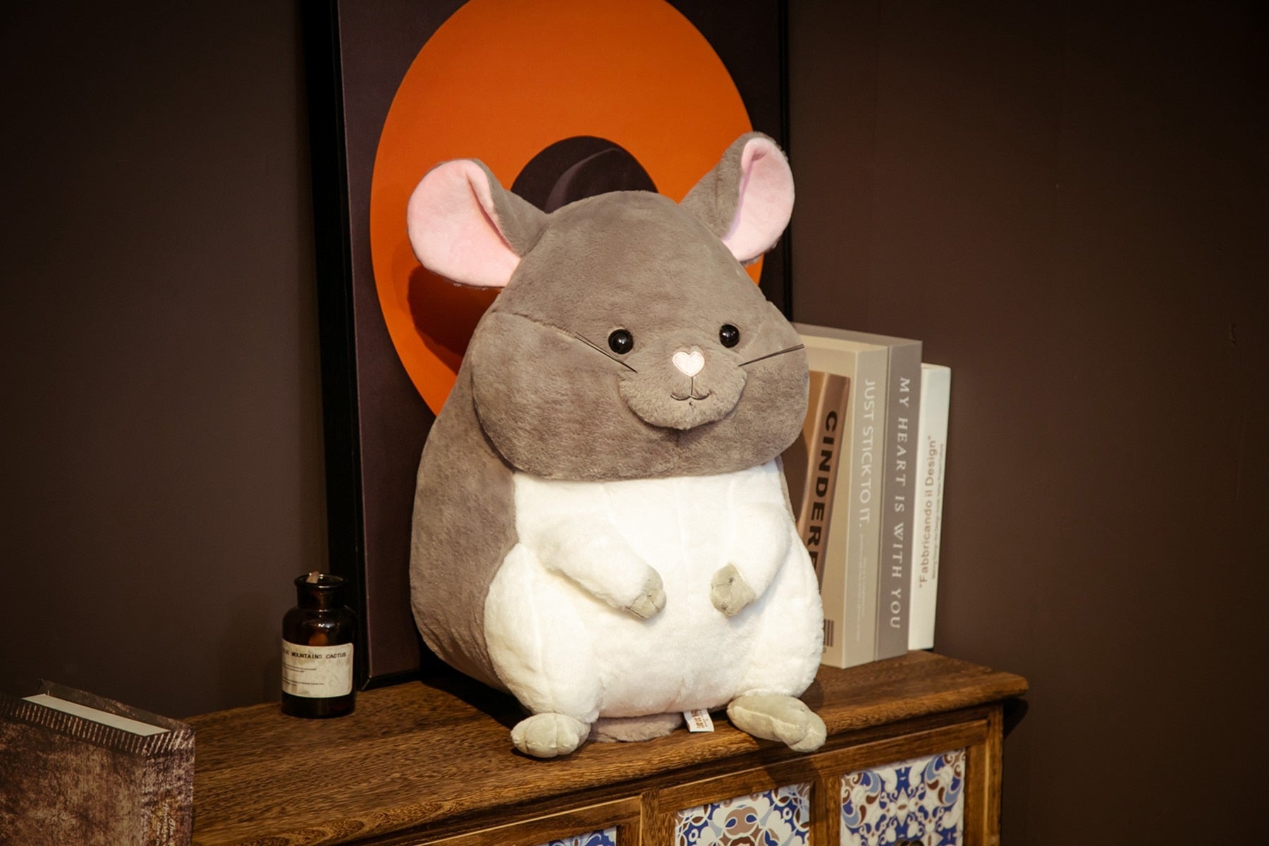 Jetzt Chinchilla Plüschiges Stofftier 35cm / 45cm bei Kuscheltiere.store kaufen