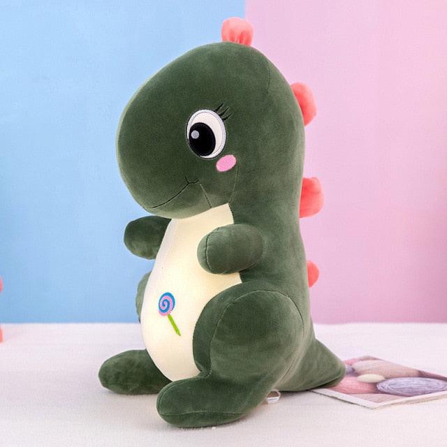 Cute Kids Dinosaur Plushie pink Stuffed Animals - Plushie Depot