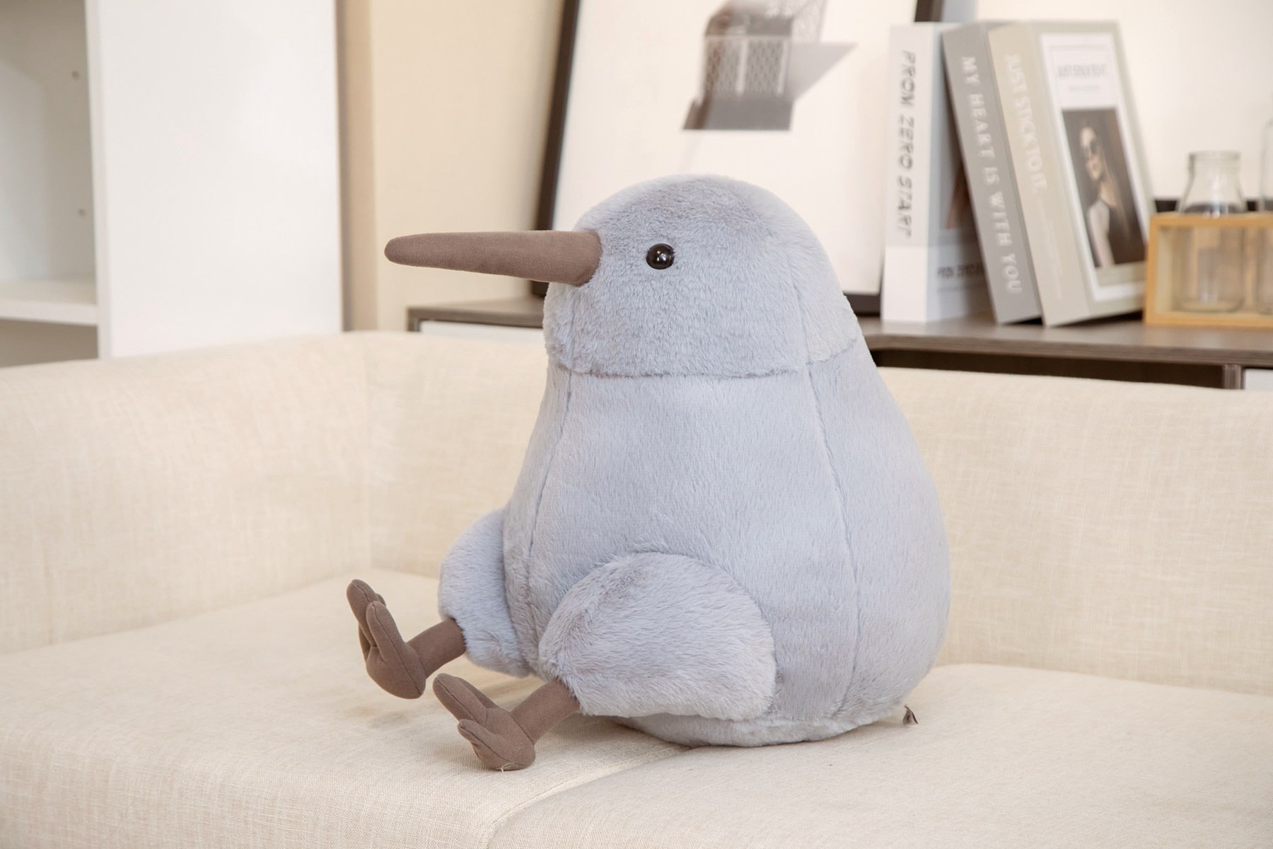 Jetzt Lieblicher Kiwi Plüsch Kuscheltier (30cm oder 40cm) bei Kuscheltiere.store kaufen