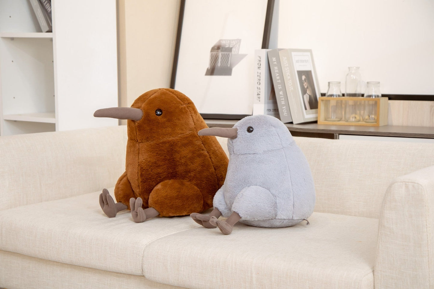 Jetzt Lieblicher Kiwi Plüsch Kuscheltier (30cm oder 40cm) bei Kuscheltiere.store kaufen
