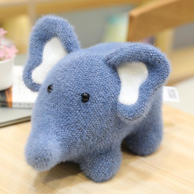Cute Big Ear Elephant Plush Toy white Stress Toys - Plushie Depot