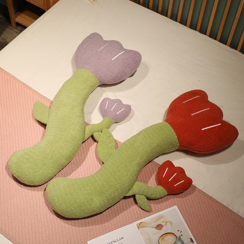 Jetzt Liebliche Tulpen als Kissen, Deko oder Stofftier - XXL bis zu 1.30 Meter bei Kuscheltiere.store kaufen
