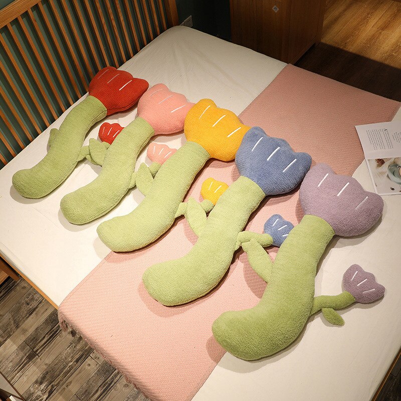 Jetzt Liebliche Tulpen als Kissen, Deko oder Stofftier - XXL bis zu 1.30 Meter bei Kuscheltiere.store kaufen