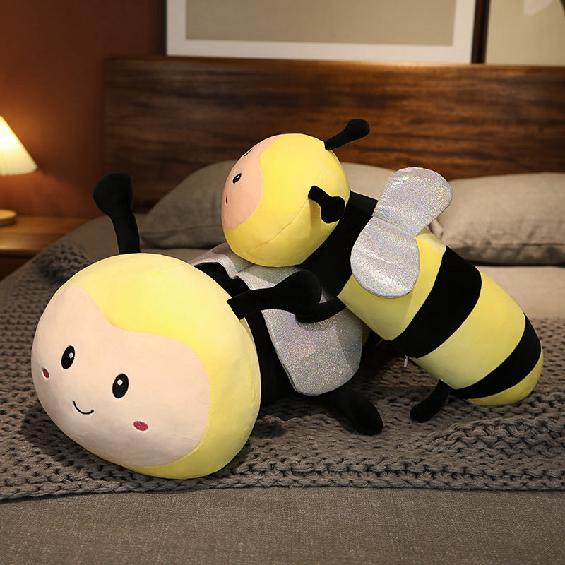 Jetzt Freundliche Biene als XXL Kuscheltier (ca. 50cm bis 100cm) bei Kuscheltiere.store kaufen