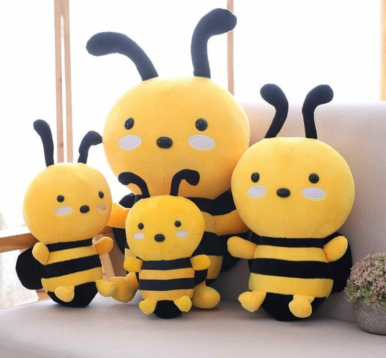 Jetzt Die lustige Honigbiene als flauschiges Stofftier (ca. 20cm bis 30cm) bei Kuscheltiere.store kaufen