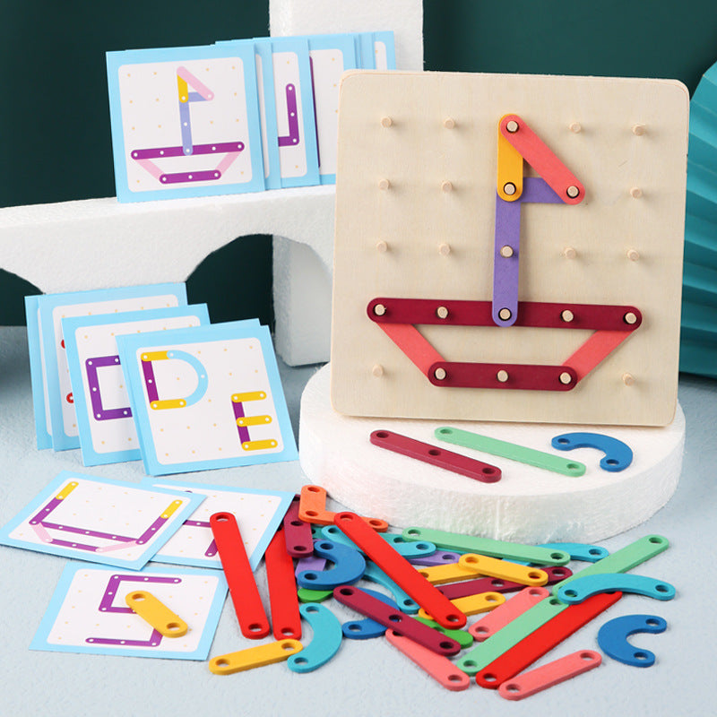 Woods - förderung der kreativität - puzzle für die pinnwand