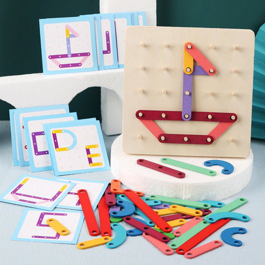 Woods - förderung der kreativität - puzzle für die pinnwand