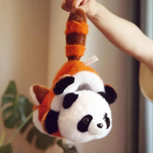 Rot-weißer Panda-Verwandlungspüppchen