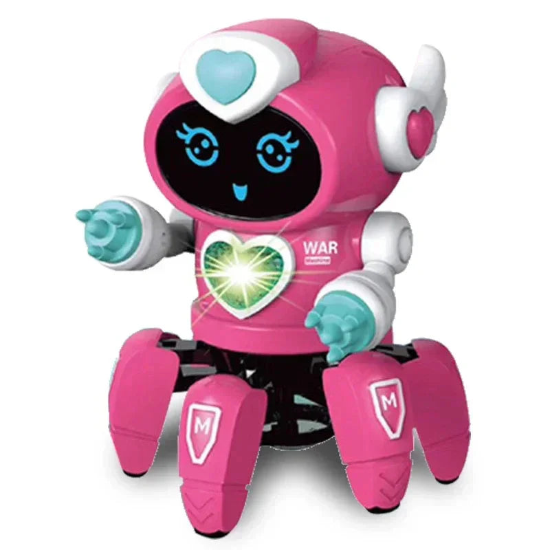 Tanzender roboter mit licht und musik
