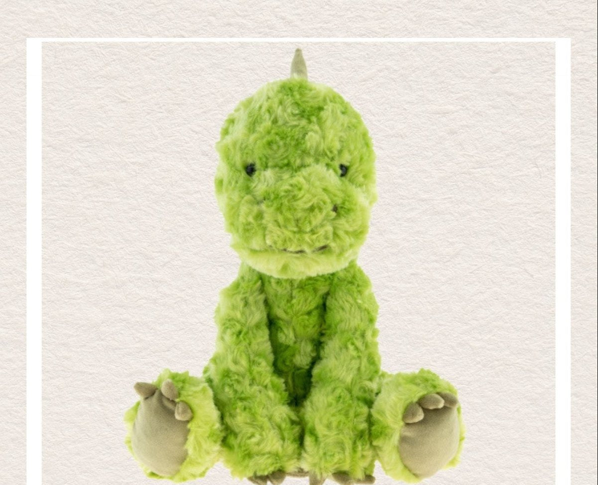 Kuschel-Dino Grün