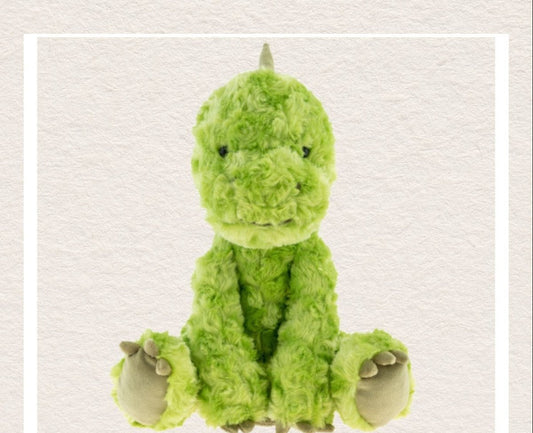 Kuschel-Dino Grün