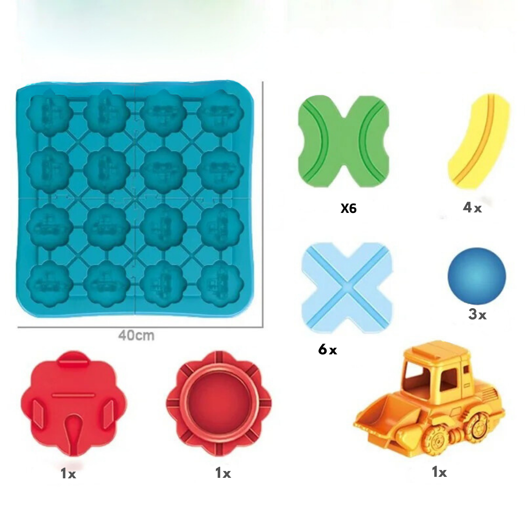 Montessori straßen puzzle