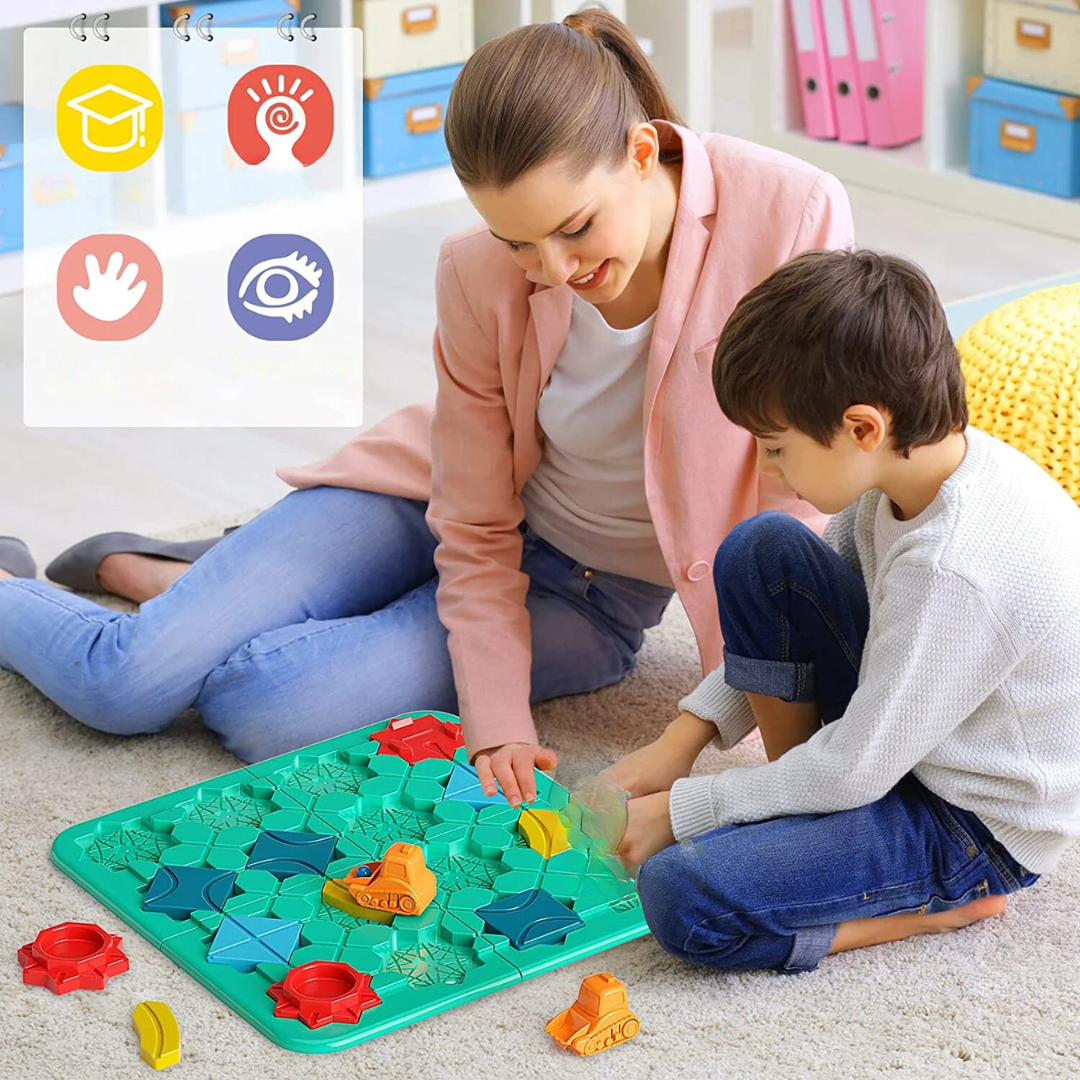 Montessori straßen puzzle