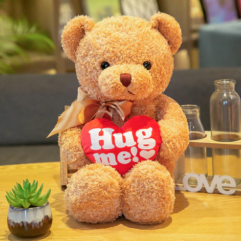 Plüschbär mit Herz