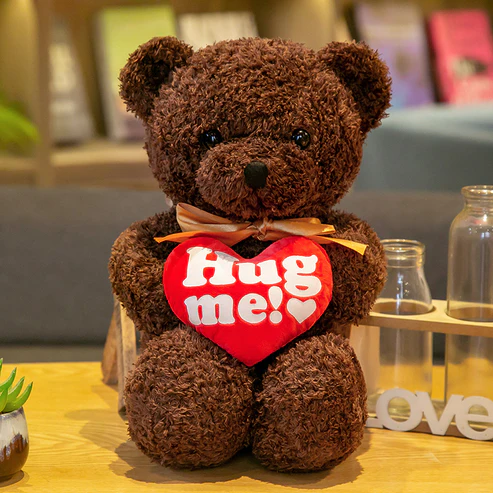Plüschbär mit Herz
