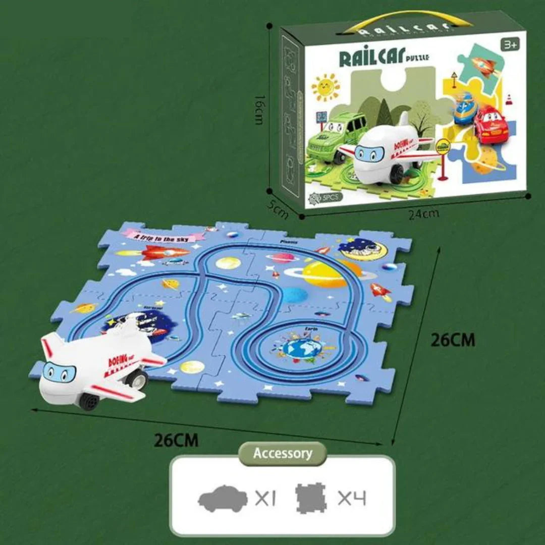 Puzzletrack - elektrische puzzlebahn