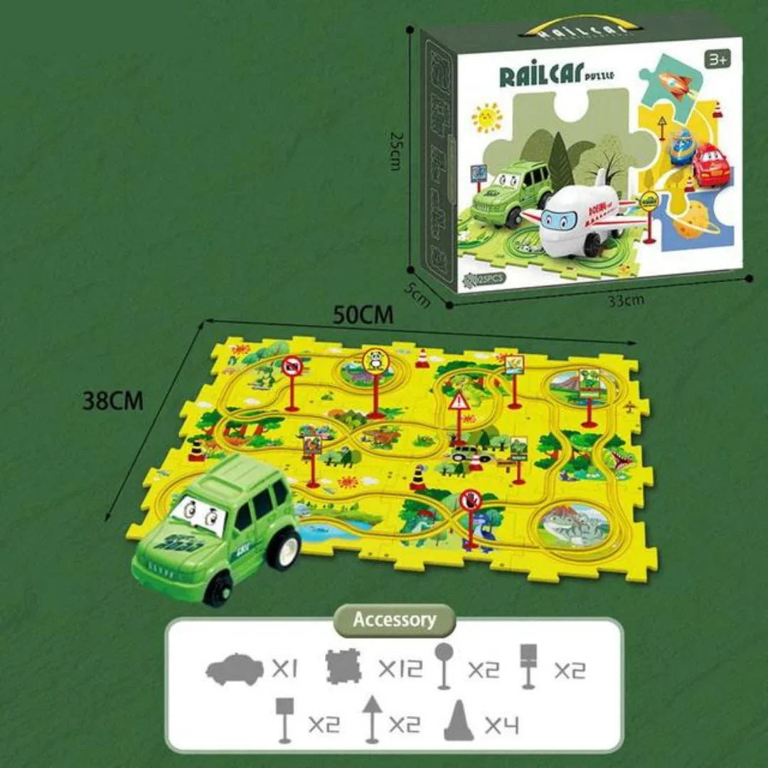 Puzzletrack - elektrische puzzlebahn