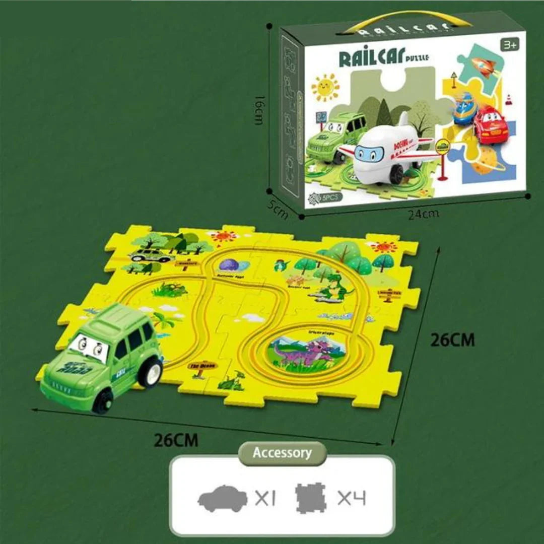 Puzzletrack - elektrische puzzlebahn